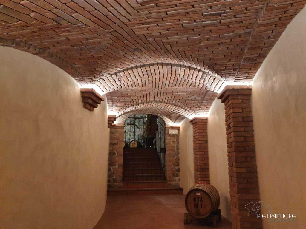 Cave à vin voûtée